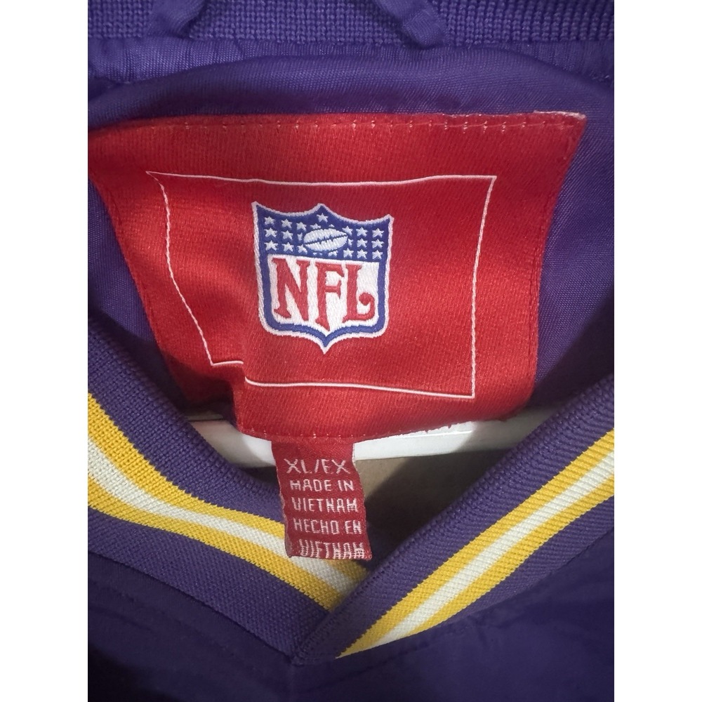 Vintage Minnesota Vikings Jacket Mens XL NFL Football Starter Pullover 90s‎ - Picture 3 of 14